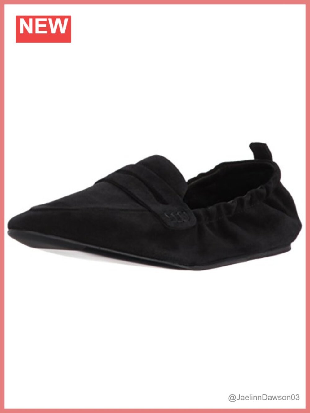 Suede Leather Penny Loafers Women's Dress Shoes Slip On Loafers